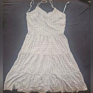 Monteau Light Purple Polkadot pattern Large Dress